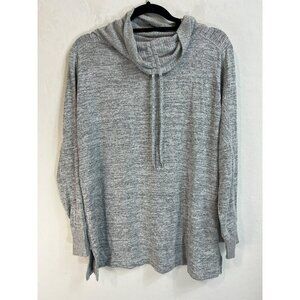 Chico's Sz 1 (US 8/10) High Neck Adjustable Cowl/Turtleneck Warm Cozy Zenergy To